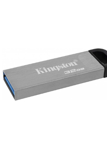 USB флеш накопичувач 32GB DT Kyson Silver / Black USB 3.2 (DTKN / 32GB) Kingston 32gb dt kyson silver/black usb 3.2 (232750171)