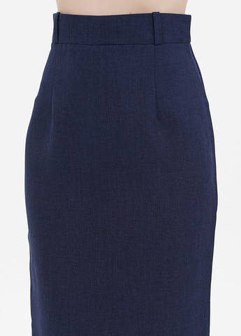 Темно-синяя кэжуал однотонная юбка Laura Bettini карандаш