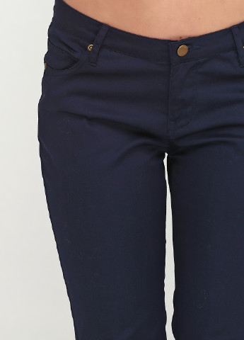 Темно-синие кэжуал демисезонные брюки CCDK COPENHAGEN
