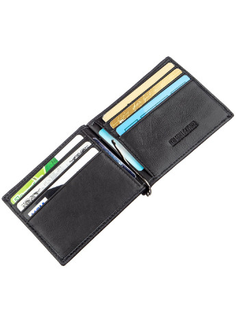 Мужской кожаный зажим для купюр 11,5х8,5х1 см st leather (253174170)