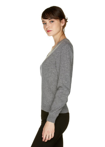 Темно-серый демисезонный пуловер пуловер United Colors of Benetton