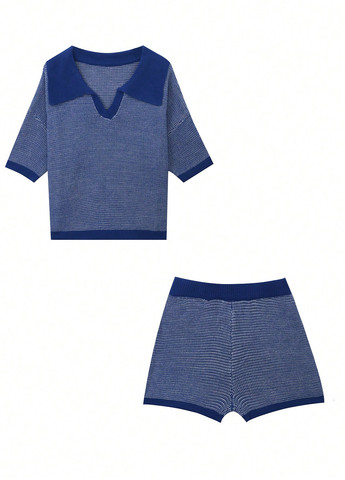 Костюм (поло, шорти) SHEIN (366071281)