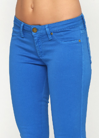 Синие кэжуал демисезонные зауженные брюки U.S.Polo Assn