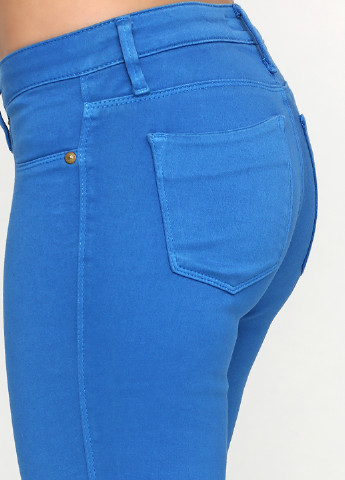 Синие кэжуал демисезонные зауженные брюки U.S.Polo Assn