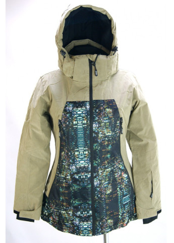 Куртка лыжная женская бежевый (B2373-khaki) Just Play (255343906)