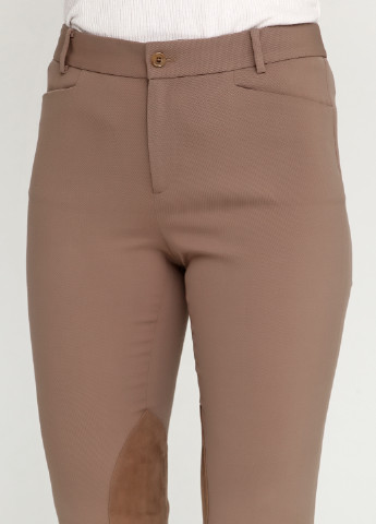 Бежевые кэжуал демисезонные прямые брюки Ralph Lauren