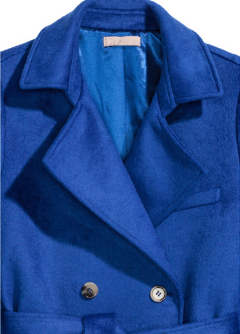Синее демисезонное Пальто H&M