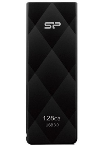 USB флеш накопичувач (SP128GBUF3B20V1K) Silicon Power 128gb blaze b20 black usb 3.0 (232292034)