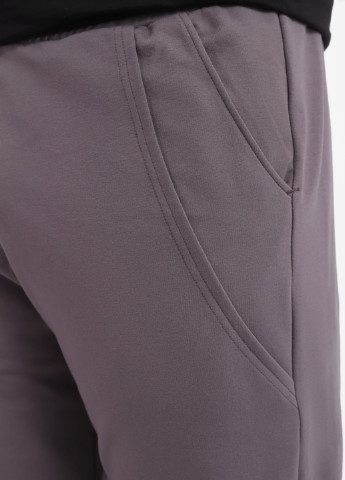 Темно-серые спортивные демисезонные зауженные брюки Promin