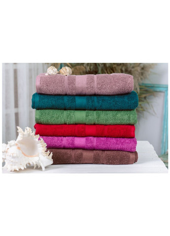 Полотенце набор банный №5023 SoftNes Darkness 50x90 см 6 шт (2200003181005) Mirson комбинированный