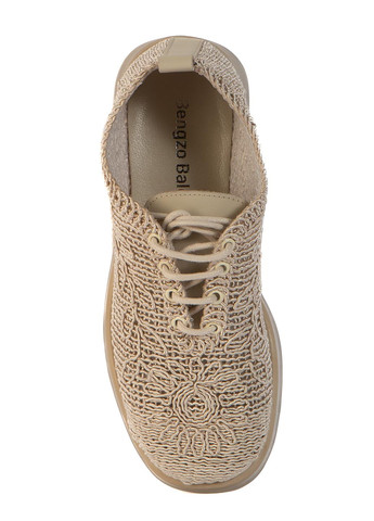 Bengzo Baldini Туфли дерби бежевый з текстиль, турция — лето (334833169)