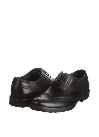 Черные кэжуал туфли Cliford на шнурках