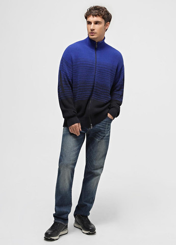 Синие демисезонные регюлар фит джинсы Armani Exchange