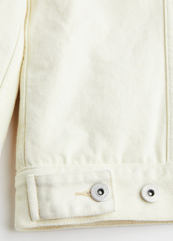 Молочная демисезонная куртка H&M