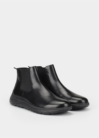 Черные осенние ботинки челси Geox
