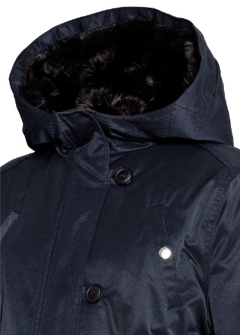 Темно-синя демісезонна куртка для вагітних H&M