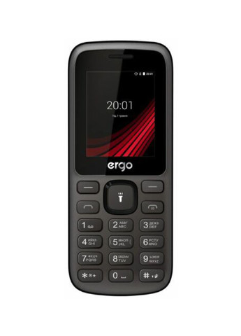 Мобильный телефон Ergo f185 speak black (132999703)