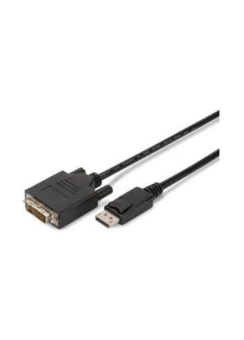 Кабель ASSMANN DisplayPort to DVI-D (AM / AM) 2m, bk (AK-340306-020-S) Digitus ASSMANN DisplayPort to DVI-D (AM/AM) 2m, bk (AK-340306-020-S) чорний