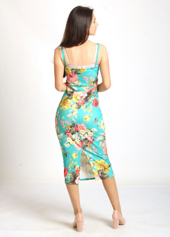 Зелена відвертий сукня Glamour babe