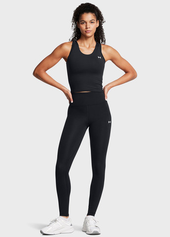 Черные демисезонные легинсы Under Armour