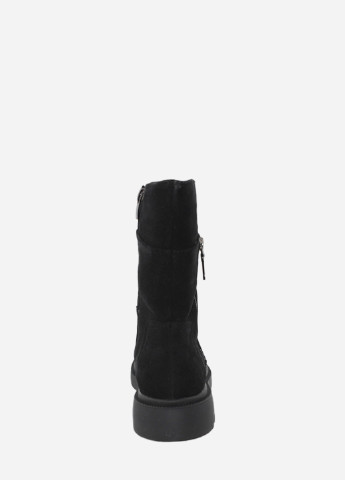 Зимние ботинки p.alina rp198-2-11 черный Palina из натуральной замши