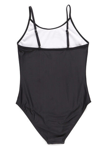 Черный демисезонный купальник слитный C&A