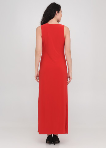 Червона кежуал сукня Ralph Lauren однотонна