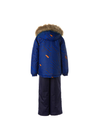 Синий зимний комплект зимний (куртка + полукомбинезон) winter Huppa