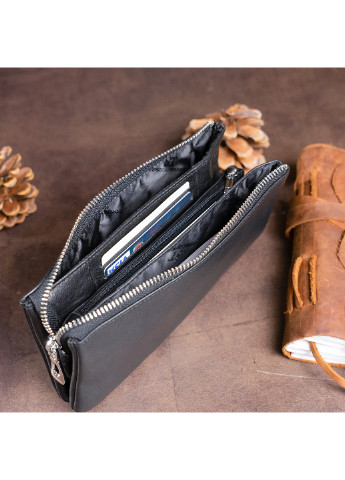 Женский кожаный кошелек-клатч 19,2х10х2. см st leather (229461195)