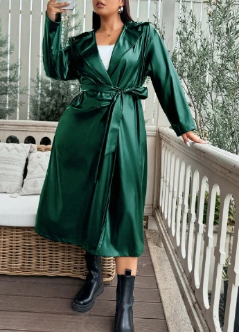 Плащ SHEIN на гудзиках демісезон (333879770)
