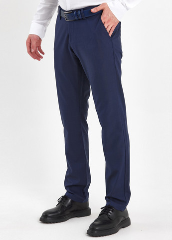 Синие классические демисезонные классические брюки Trend Collection