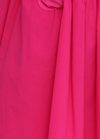 Фуксиновое (цвета Фуксия) кэжуал платье Y.TWO Jeans однотонное