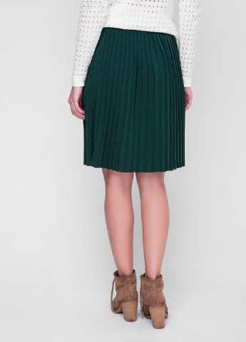 Темно-зеленая кэжуал однотонная юбка Sewel