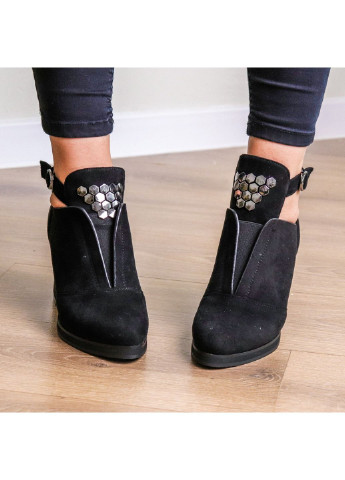 Черные демисезонная ботильоны женские ophelia 3281 41 26 см черный Fashion