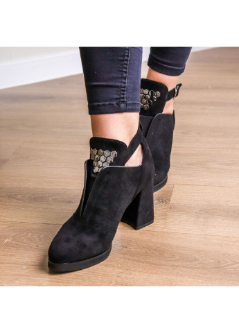 Черные демисезонная ботильоны женские ophelia 3281 41 26 см черный Fashion