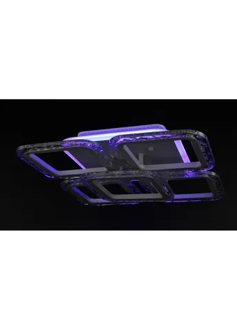 Люстра стельова LED з пультом A2517/4+1S-RGB-wh Білий 10х38х38 см. Sunnysky (253627935)