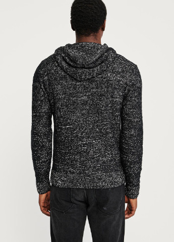 Черный демисезонный свитер Abercrombie & Fitch