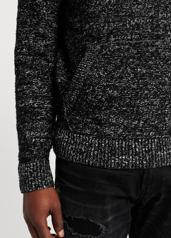 Черный демисезонный свитер Abercrombie & Fitch