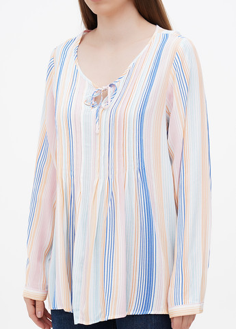 Комбінована літня блуза Collection L