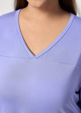 Світло-фіолетова блуза SHEIN