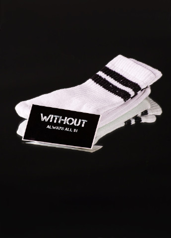 Шкарпетки Білі Without (224054992)