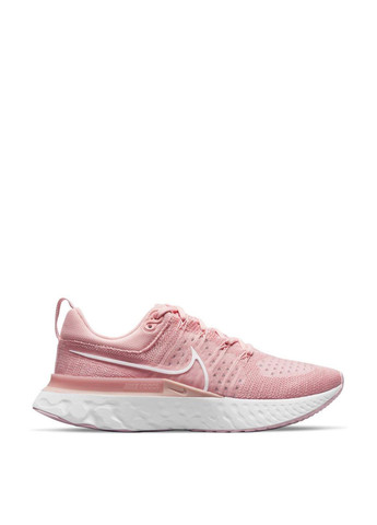 Кроссовки CT2423-600 Nike React Infinity Run Flyknit 2 светло-розовые демисезоны (317218274)