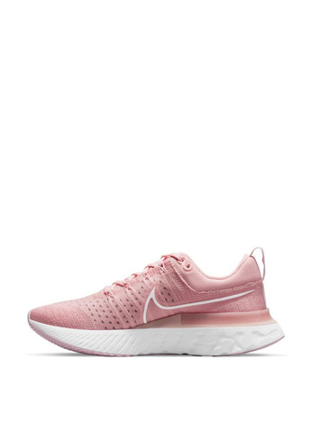 Кроссовки CT2423-600 Nike React Infinity Run Flyknit 2 светло-розовые демисезоны (317218274)