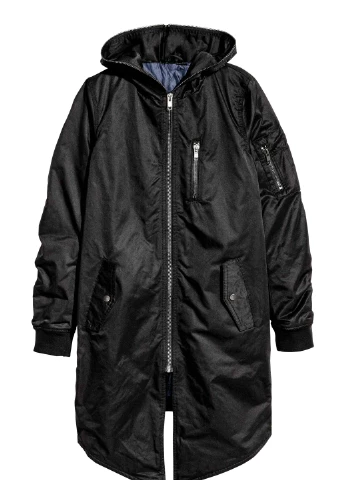 Парка,чорний, Divided H&M (254670123)