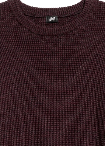 Темно-бордовый демисезонный джемпер джемпер H&M