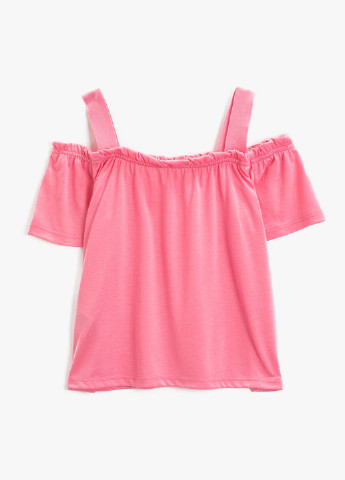 Розовая блузка KOTON летняя