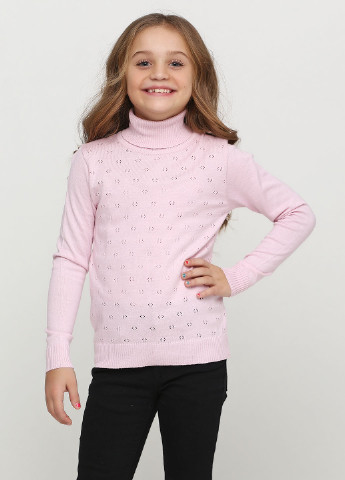 Розовый демисезонный свитер хомут Top Hat Kids