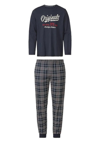 Пижама (лонгслив, брюки) Livergy (365761799)