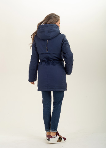 Темно-синя зимня куртка Kristin