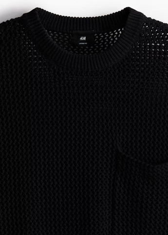 Чорна футболка H&M